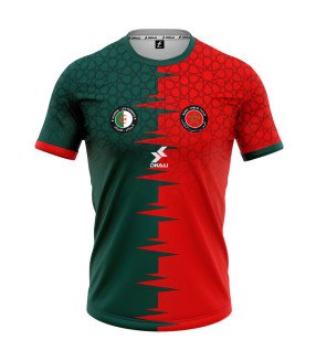 Marokko X Algerien Trikot 2025/2026 Grün Rot