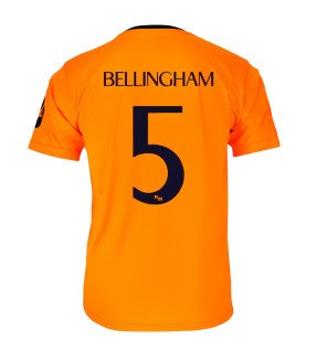 Real Madrid Trikot Short Kinder Kit BELLINGHAM 2024/2025 Auswärts