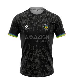 Amazigh Trikot 2025 Schwarz