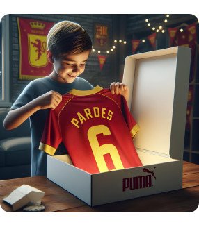 Das Mysterie Kinder Fußballtrikot mit Spielernamen – Verein 2024/2025