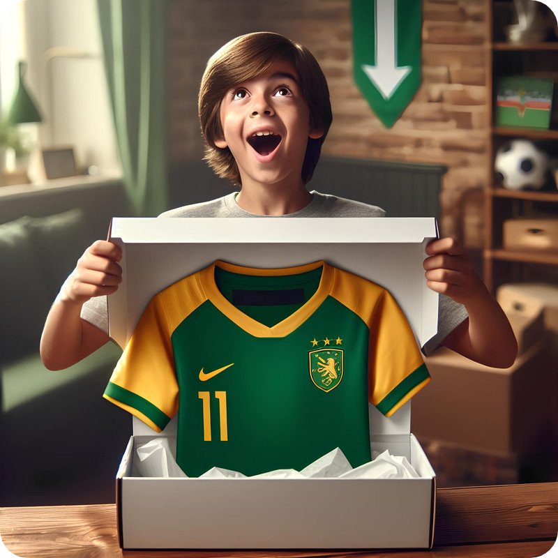 Das Mysterie Kinder Fußballtrikot mit Spielernamen – Nationalmannschaft 2024/2025 Das Mysterie Kinder Fußballtrikot mit Spielernamen – Nationalmannschaft 2024/2025