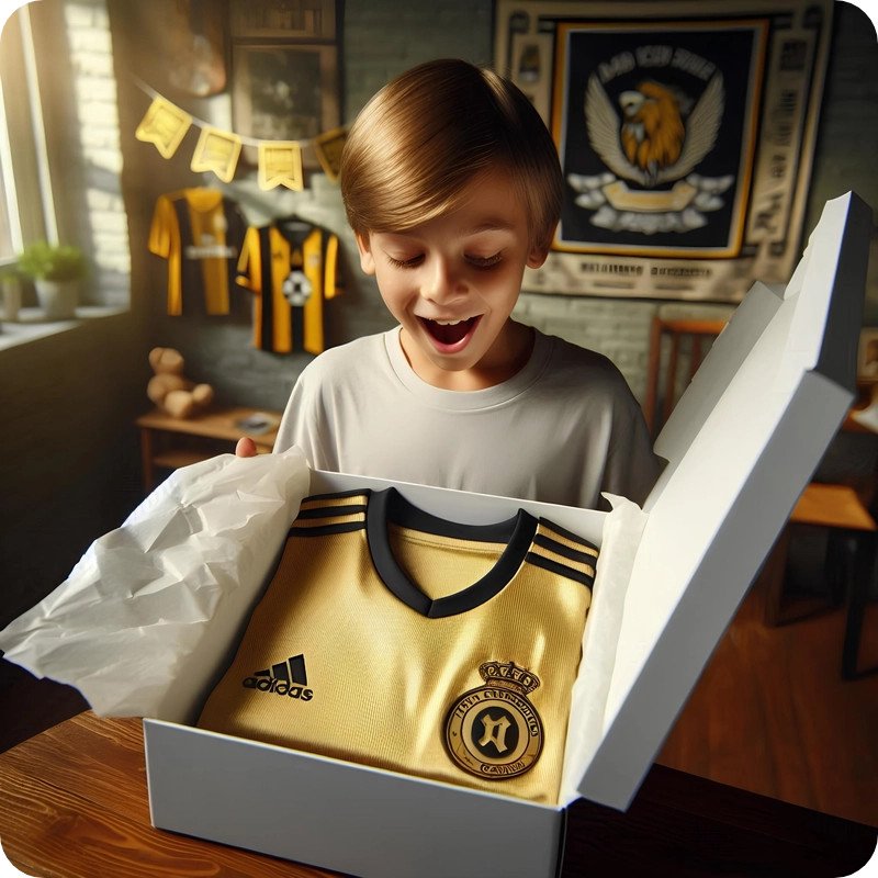 Das Mysterie Kinder Fußballtrikot – 2024/2025 Das Mysterie Kinder Fußballtrikot – 2024/2025
