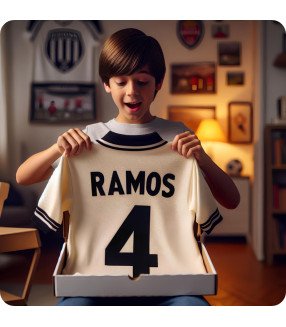 Das Mysterie Kinder Fußballtrikot mit Spielernamen – Verein Frühere Saisons