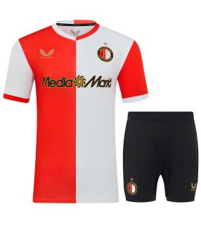 Feyenoord Trikot Short Kit 2025/2026 Heim - Castore