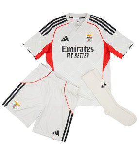 Benfica Lissabon Trikot Shorts Socken Kinder 2025/2026 Auswärts - Adidas