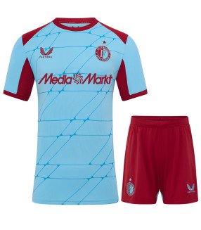 Feyenoord Trikot Short Kinder Kit 2025/2026 Dritte - Castore